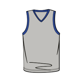 Fashion sewing patterns for UNIFORMS T-Shirts Jersey Basketball 8096